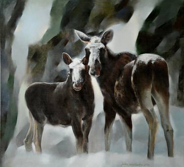 Original Animal Paintings by Jukka Nopsanen