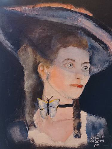 Original Portraiture Fashion Painting by Philip Bath