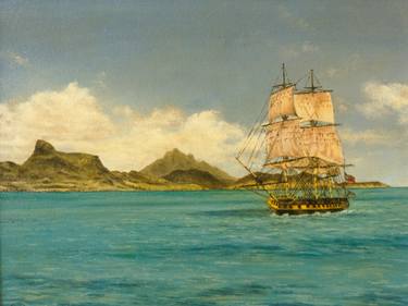 Print of Ship Paintings by Gulay Berryman