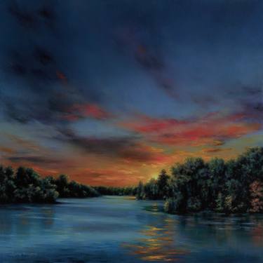 Original Realism Landscape Painting by Gulay Berryman