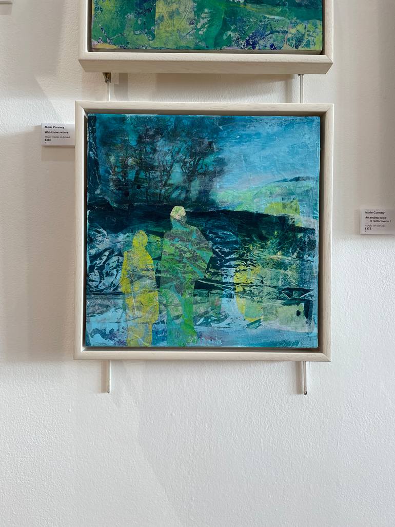 Original Figurative Abstract Mixed Media by Marie Connery