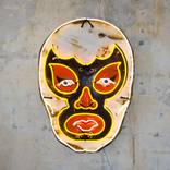 NEON WHITE LUCHADOR by Todd Sanders
