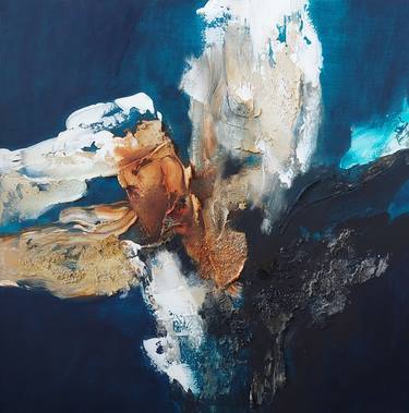 Saatchi Art Artist lia de craen; Paintings, “de golven van de zee 1” #art