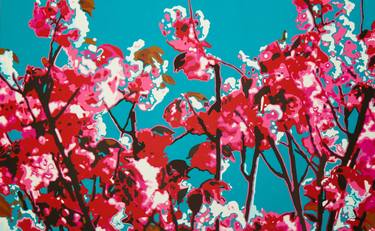 Print of Pop Art Nature Paintings by celle van haverbeke