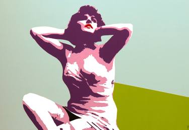 Print of Pop Art Women Paintings by celle van haverbeke