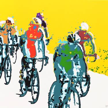 Print of Pop Art Sport Paintings by celle van haverbeke