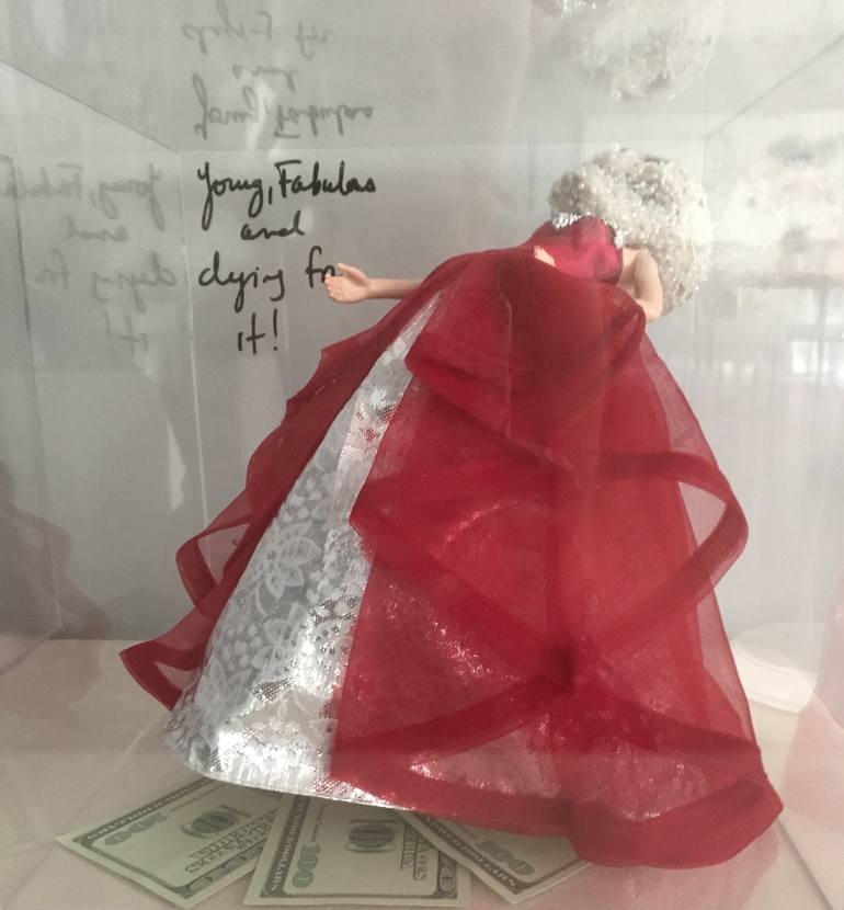 Original Conceptual Women Sculpture by Melanie Prapopoulos