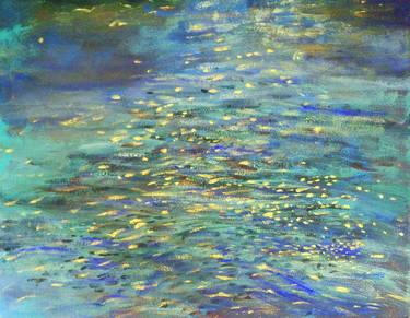 Print of Impressionism Water Paintings by Briana Lyon