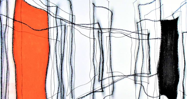 Original Contemporary Abstract Drawing by Kevin Jones