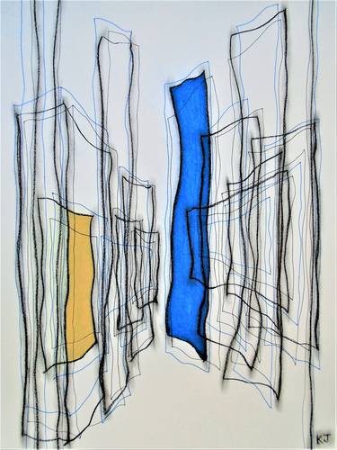 Original Abstract Drawings by Kevin Jones