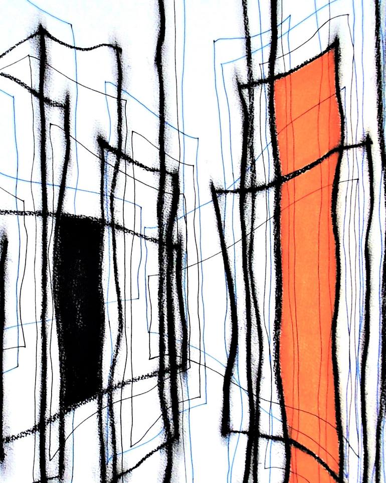 Original Contemporary Abstract Mixed Media by Kevin Jones