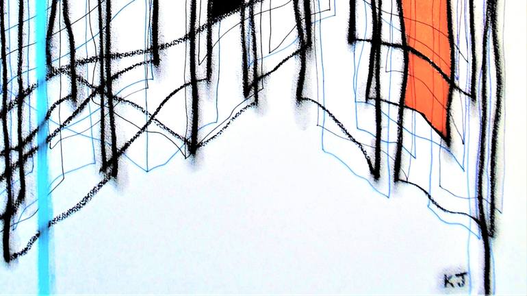 Original Contemporary Abstract Mixed Media by Kevin Jones