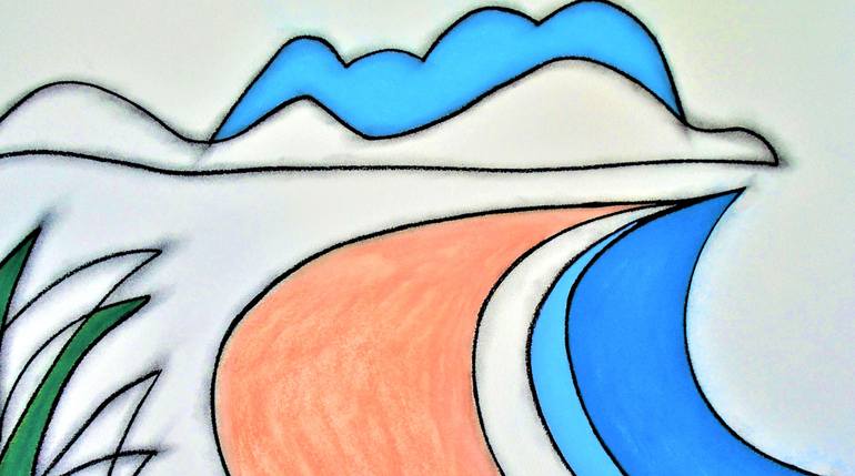Original Contemporary Abstract Drawing by Kevin Jones