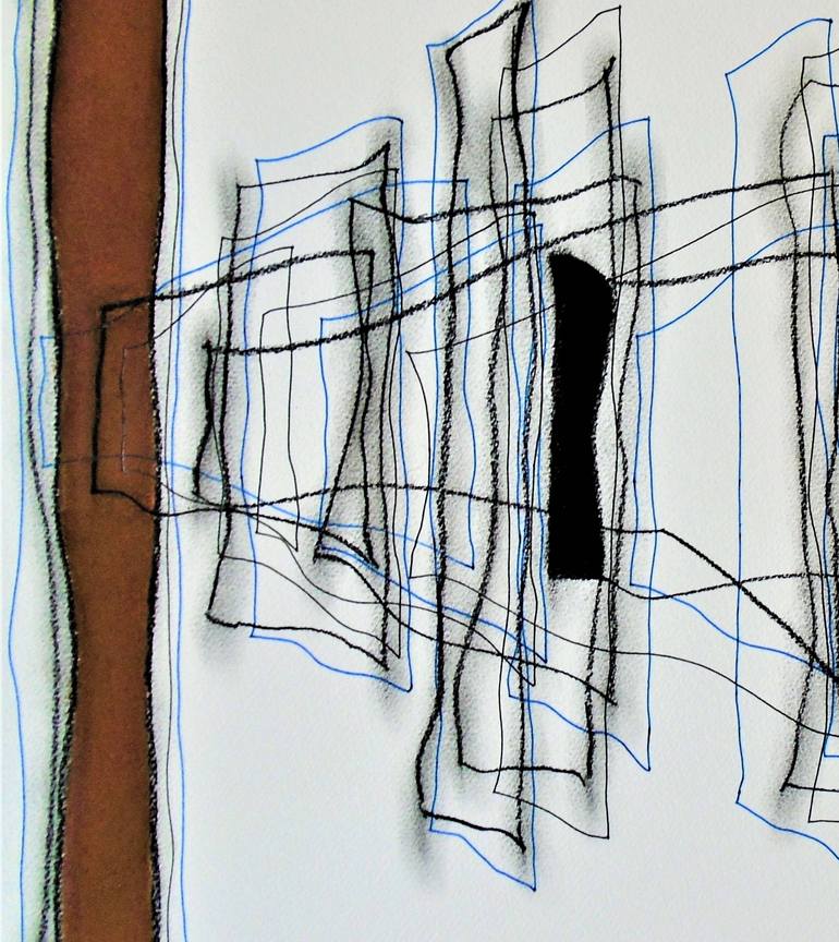 Original Contemporary Abstract Drawing by Kevin Jones