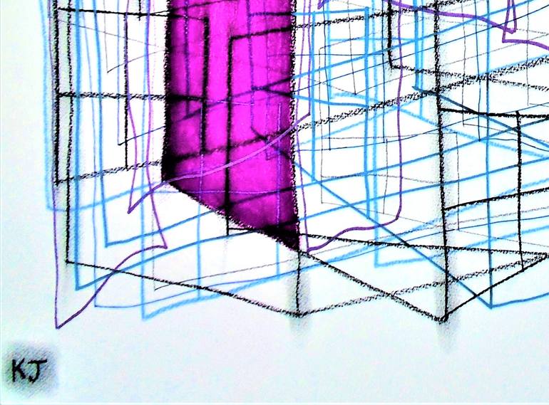 Original Contemporary Abstract Drawing by Kevin Jones