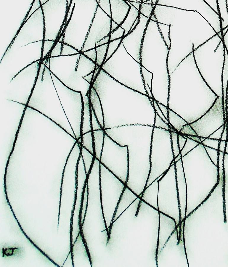 Original Contemporary Abstract Drawing by Kevin Jones