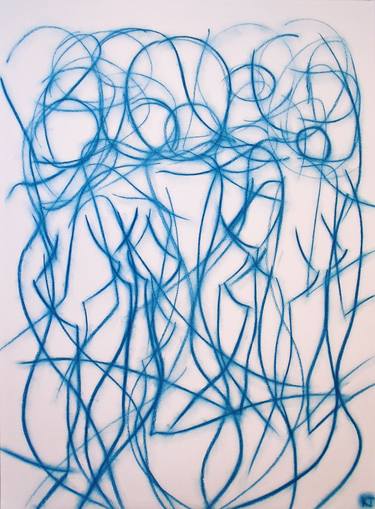 Original Abstract Expressionism Abstract Drawings by Kevin Jones