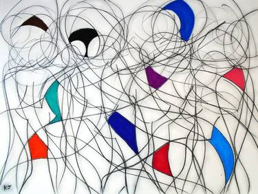 Original Abstract Drawings by Kevin Jones