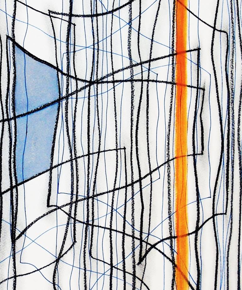 Original Contemporary Abstract Drawing by Kevin Jones