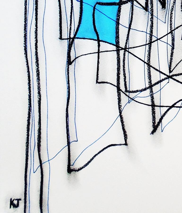 Original Contemporary Abstract Drawing by Kevin Jones
