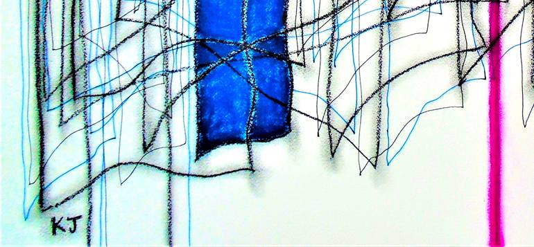 Original Contemporary Abstract Drawing by Kevin Jones