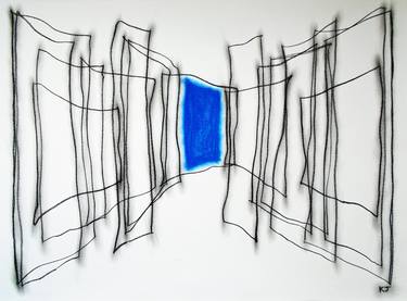 Original Minimalism Abstract Drawings by Kevin Jones