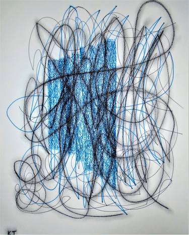 Original Abstract Drawing by Kevin Jones