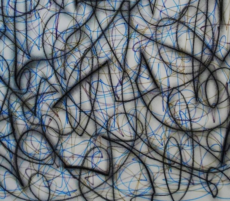 Original Contemporary Abstract Drawing by Kevin Jones
