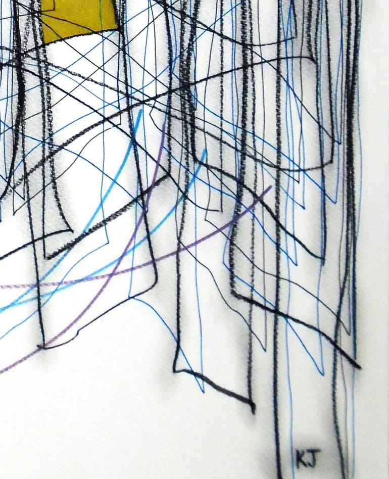 Original Contemporary Abstract Mixed Media by Kevin Jones