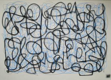 Original Abstract Expressionism Abstract Mixed Media by Kevin Jones