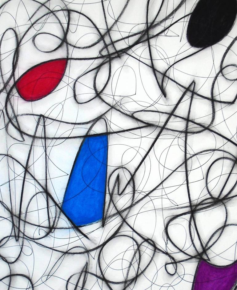 Original Contemporary Abstract Drawing by Kevin Jones