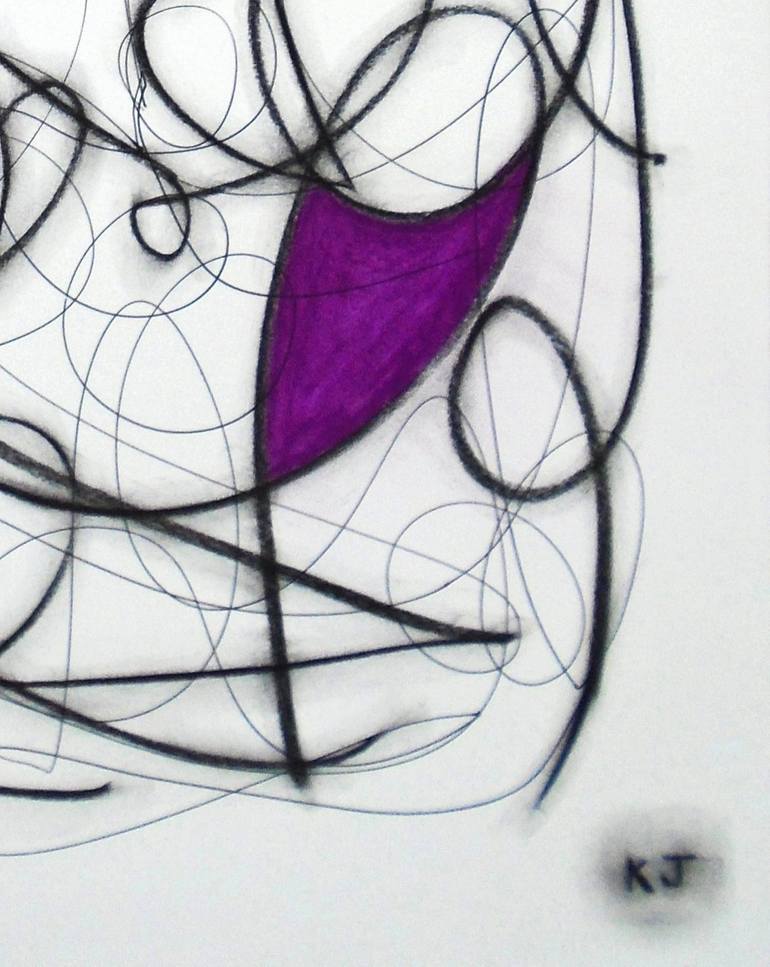 Original Contemporary Abstract Drawing by Kevin Jones
