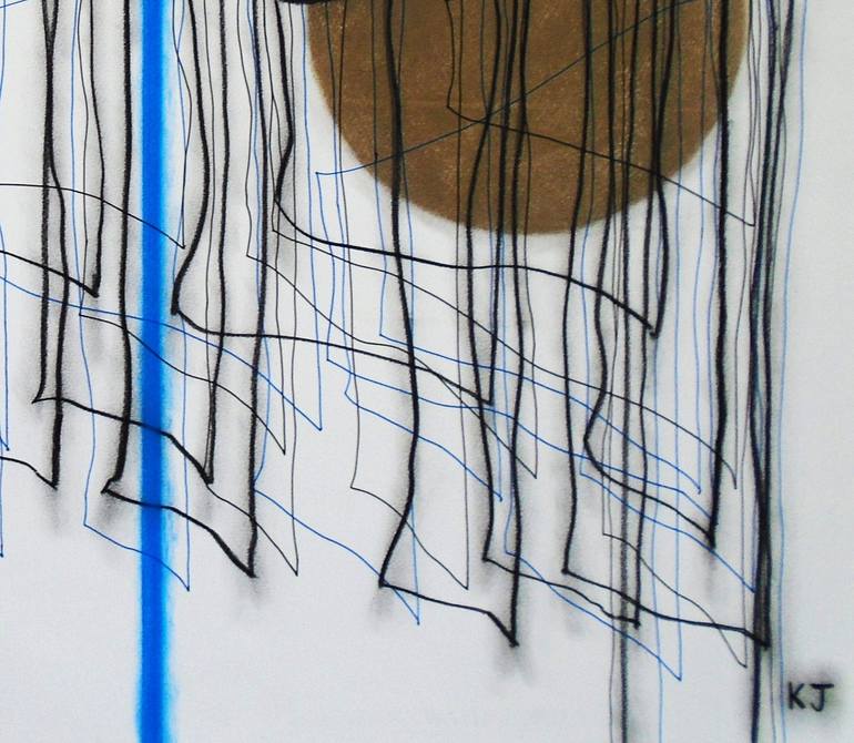 Original Contemporary Abstract Drawing by Kevin Jones