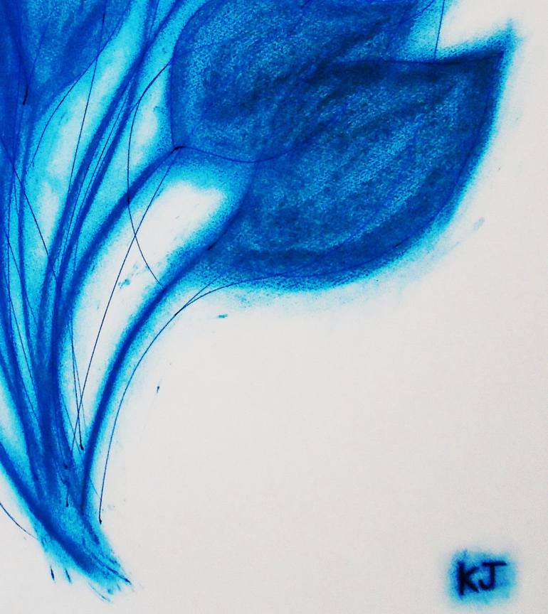 Original Abstract Drawing by Kevin Jones