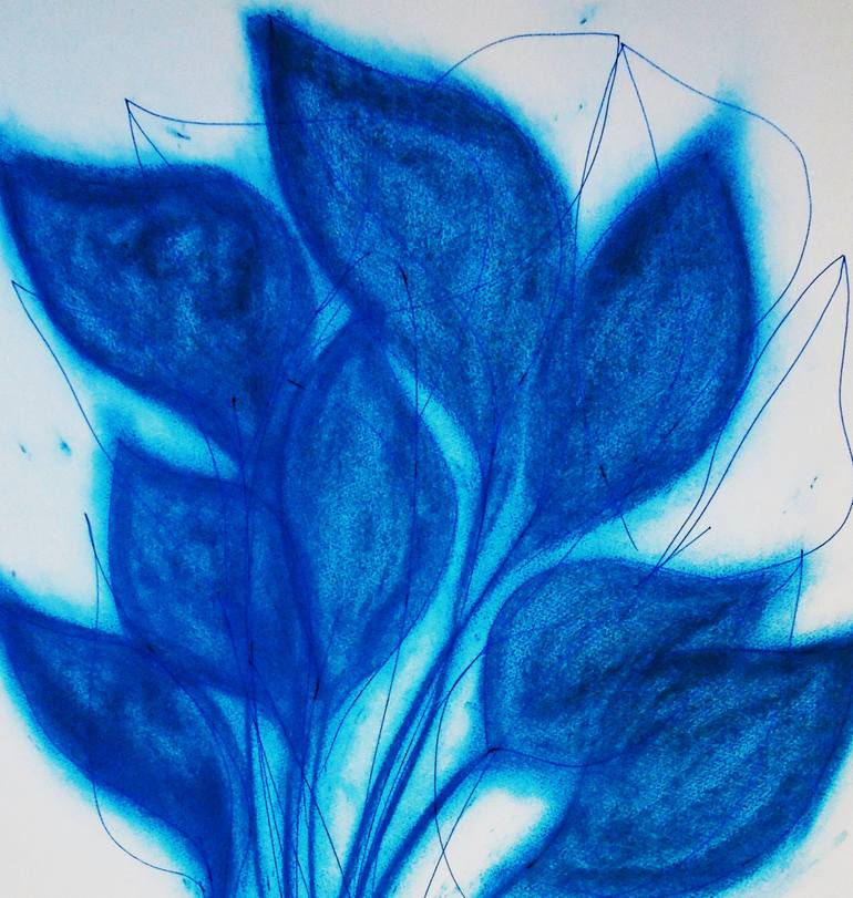 Original Abstract Drawing by Kevin Jones