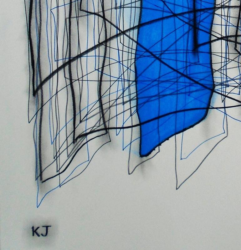Original Contemporary Abstract Drawing by Kevin Jones