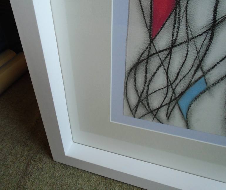 Original Abstract Expressionism Abstract Drawing by Kevin Jones