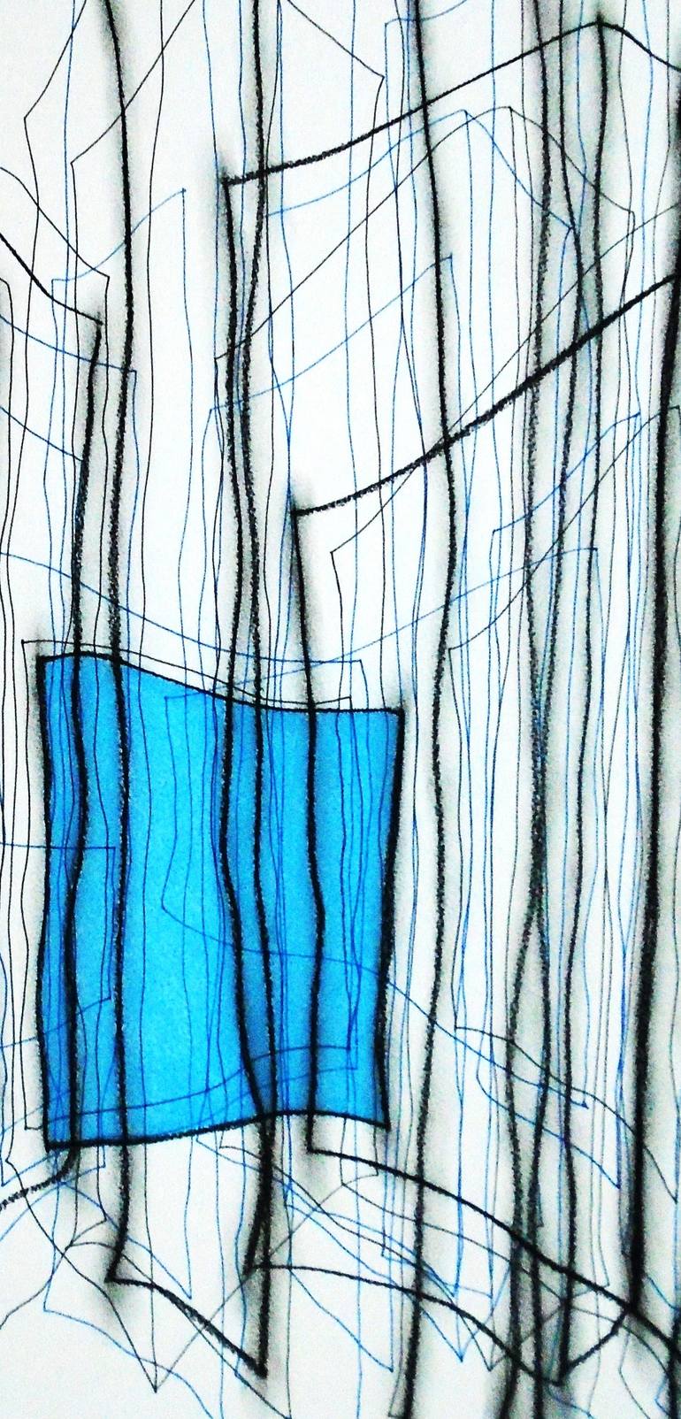 Original Contemporary Abstract Drawing by Kevin Jones