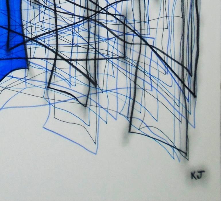 Original Contemporary Abstract Drawing by Kevin Jones