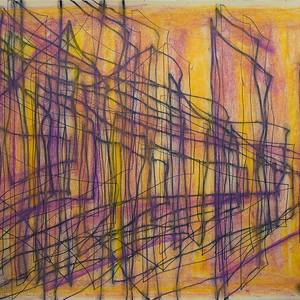 Composition with Yellow and Pink No.1