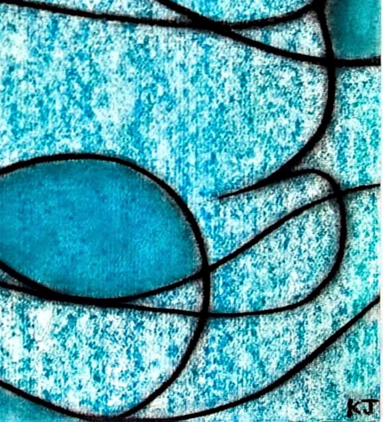 Original Figurative Abstract Painting by Kevin Jones