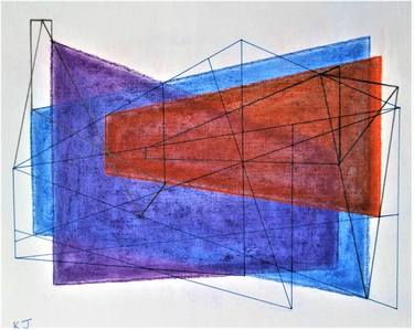 Print of Minimalism Geometric Drawings by Kevin Jones