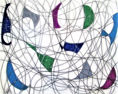 Original Abstract Drawings by Kevin Jones