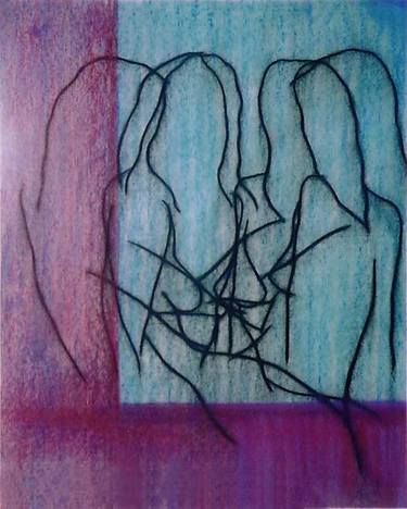 Print of Abstract Women Drawings by Kevin Jones