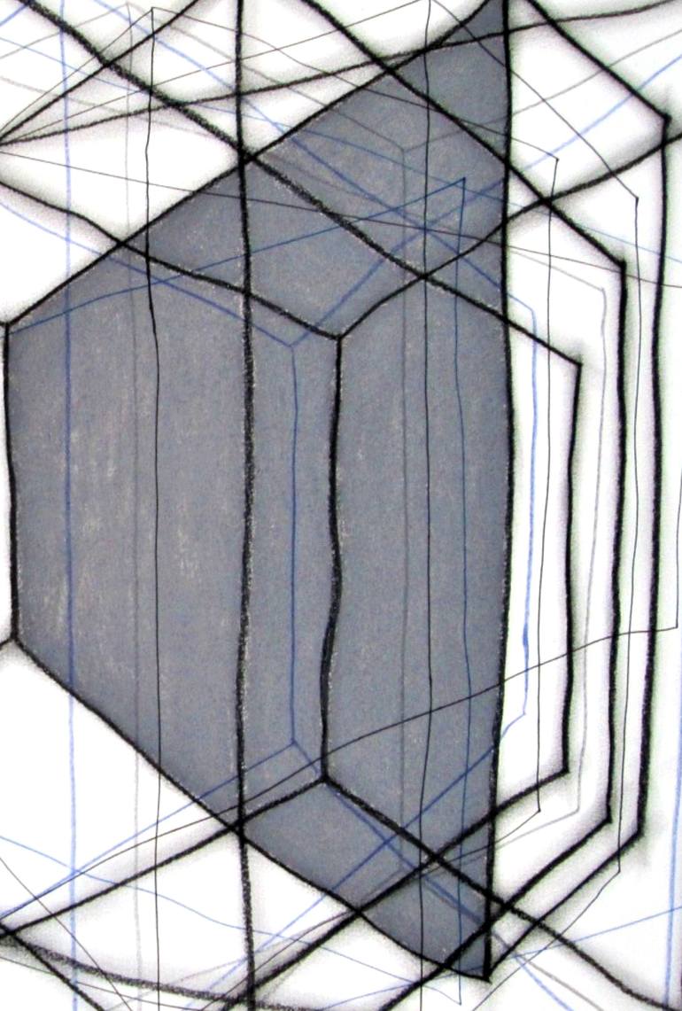 Original Abstract Expressionism Abstract Drawing by Kevin Jones