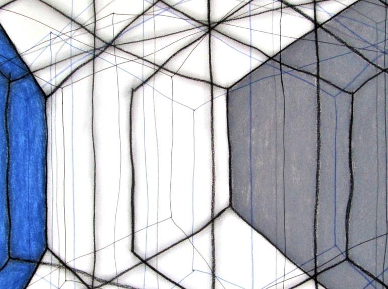 Original Abstract Expressionism Abstract Drawing by Kevin Jones