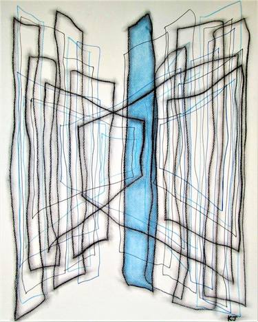 Print of Abstract Expressionism Abstract Drawings by Kevin Jones