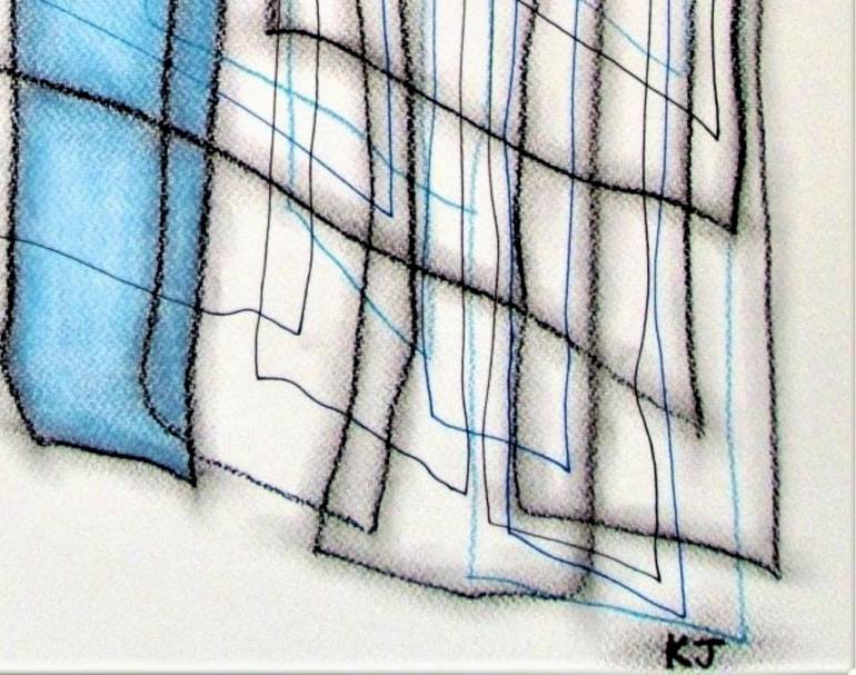 Original Abstract Expressionism Abstract Drawing by Kevin Jones