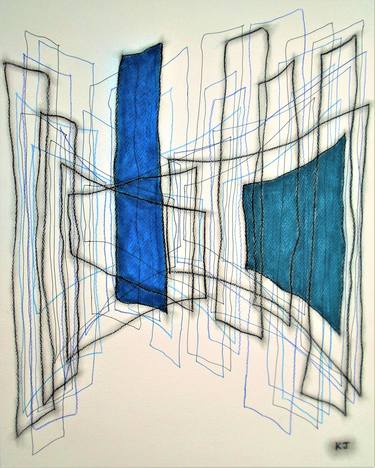 Original Abstract Drawings by Kevin Jones