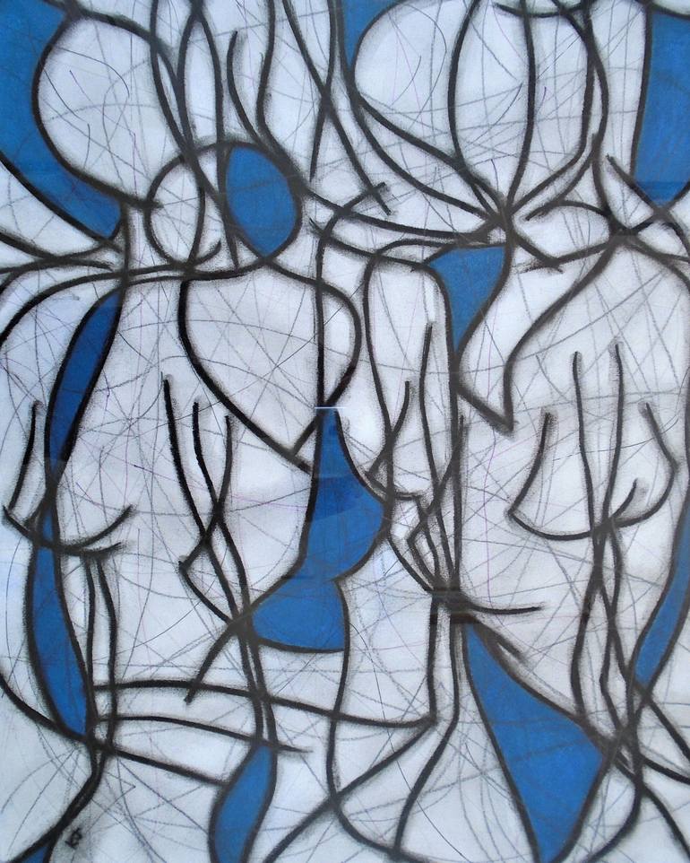 Print of Expressionism Abstract Mixed Media by Kevin Jones